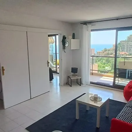 2p Piscine+parking Vue Monte-carlo Monaco * Beausoleil