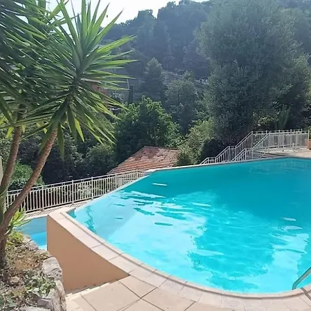 Daire 2p Piscine+parking Vue Monte-carlo Monaco Beausoleil